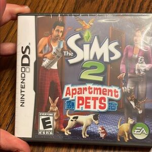 Nintendo Black and White Video Games The Sims 2 Apartment Pets